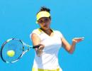 Photos: Sania keeps Indian hopes alive in Miami