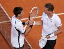 Berdych stuns Djokovic to enter Rome Masters semis