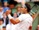 PHOTOS: Nadal stumbles, Tsonga sizzles at French Open