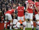 Wenger delights in Arsenal's pedigree as top dogs