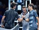 Djokovic douses Federer's fire, Nadal crushes Ferrer