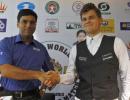 Anand shows his cards; Carlsen refuses