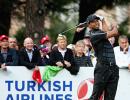 Woods six back as Casey shares lead in Turkey