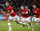 PHOTOS: Manchester clubs dominate, Real and Bayern cruise