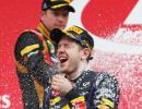 PHOTOS: Sebastian Vettel takes fourth win in a row