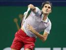 Djokovic canters as Federer makes winning return