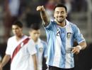 WC Qualifiers: Lavezzi scores two as Argentina make light of Messi absence