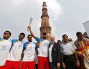 2014 CWG: QBR goes to Qutub Minar, India leg ends