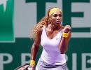 Williams sweeps aside Kerber in WTA Championships