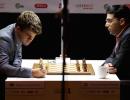 Carlsen holds the edge over Anand in World Championship