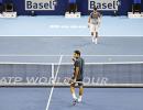 Federer beats Dimitrov, closes in on ATP Tour Finals berth