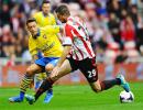 EPL: Ozil impresses in first outing for Arsenal; City misfire at Stoke