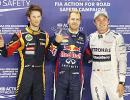 Singapore GP: Vettel takes pole position