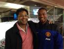 PHOTO! Lalit Modi hangs out with Manchester United's Patrice Evra