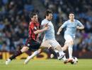 EPL PHOTOS: Manchester City beat West Brom, keep title hopes alive