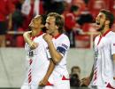 Europa League: Benfica, Sevilla take first leg advantage in semis