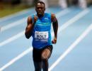 Bolt breaks 10 seconds under roof in Warsaw