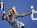 US Open: Serena tops Taylor; Federer beats Matosevic in opener