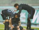 Serie A: Mancini Inter triumph at rain-drenched Chievo