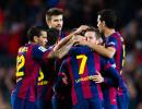 King's Cup: Pedro scores hat-trick as Barca crush Huesca