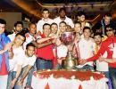 Heroes welcome for ISL champions Atletico de Kolkata