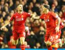 EPL PHOTOS: Skrtel rescues point against Arsenal; Sunderland win