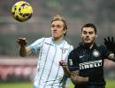 Serie A: Inter recover to earn 2-2 draw in Lazio thriller