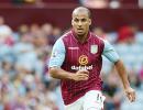 Villa's Agbonlahor wins red card appeal in match against United