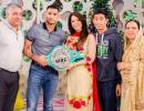 PHOTOS: Boxer Amir Khan in Pak to help Peshawar victims