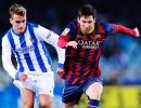 King's Cup: Messi on target as Barcelona set up final with Real