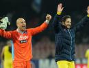 Napoli blitz Roma to reach Italian Cup final