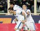 Serie A: Palacio, Icardi star in Inter's 2-1 win over Fiorentina