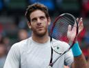 Unhappy Del Potro says won't play Davis Cup this year