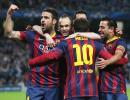 Barcelona make mockery of crisis talk as last eight beckons