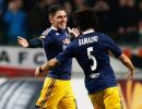 Soriano's 50-metre goal brightens up Europa League