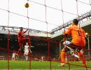 EPL PHOTOS: Super Sturridge keeps Liverpool in title hunt; Toons bt Villa