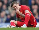 Injured Agger sidelined for up to a month