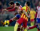 La Liga: Honours even between leaders Barca and Atletico