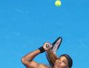 Aus Open PHOTOS: Li dumps Swiss to reach third round