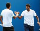 Bopanna-Qureshi survive Melbourne heat and first round scare