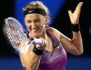 Azarenka thriving on pressure as she chases hat-trick at Australian Open