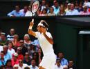 PHOTOS: Federer in 9th Wimbledon final; meets Djokovic