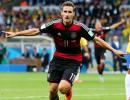 Klose scores 16th World Cup goal to break all-time record