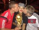 Germany's Podolski goes on selfie spree after World Cup win