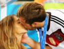 PHOTOS: How Germany WAGs congratulated their men...