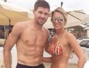 Hangover: Footy stars and their pretty WAGs flaunt hot-bodies