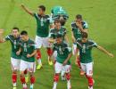 PHOTOS: Mexico ready to face Brazil after win over Cameroon