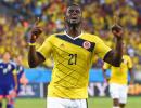 Colombia trounce Japan to top Group C