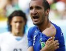 Chiellini admires Suarez for biting him at World Cup