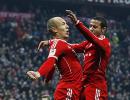 Bundesliga: Robben 'tricks' for Bayern and other bizarre goals...